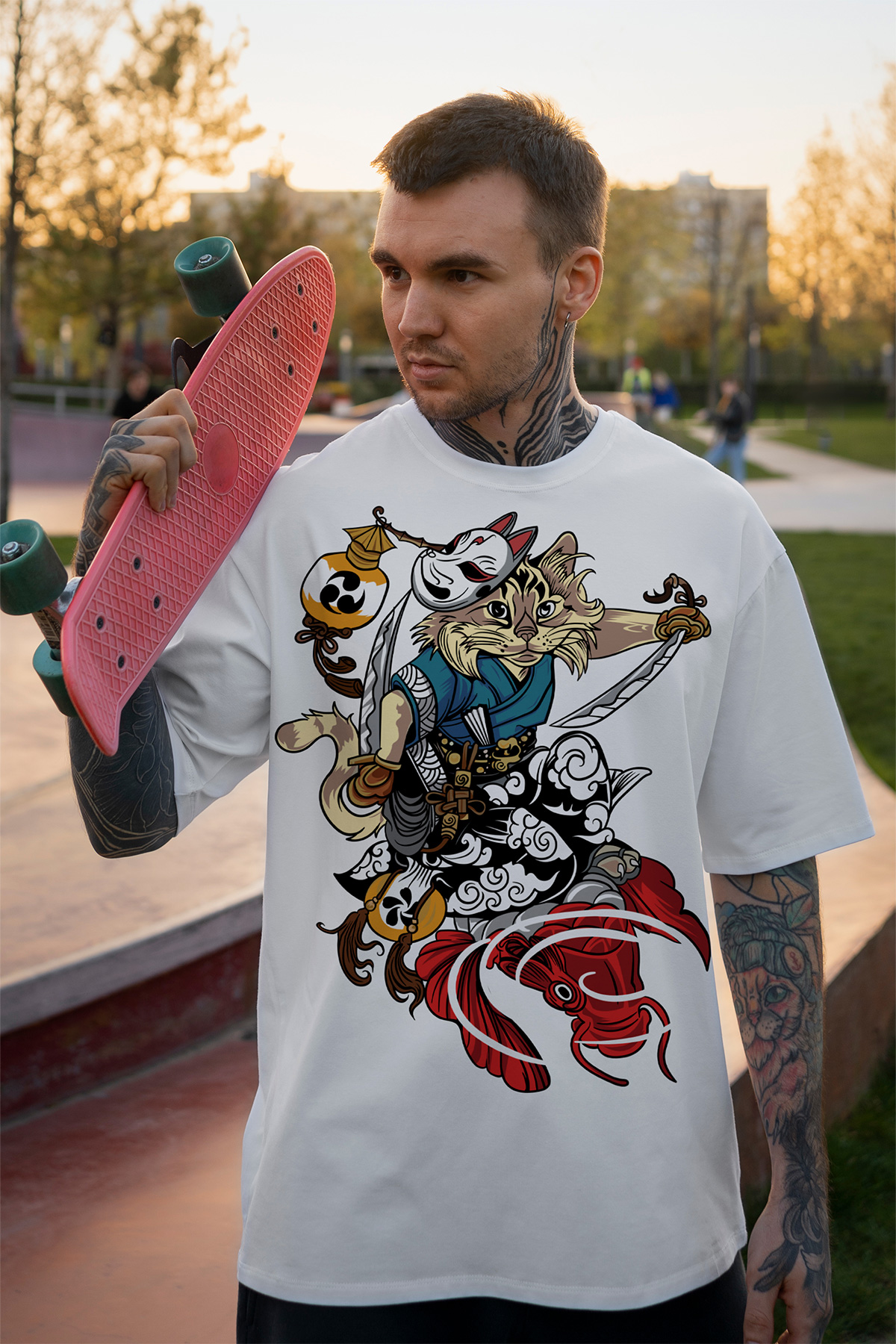 Samurai Cat: Koi Blade