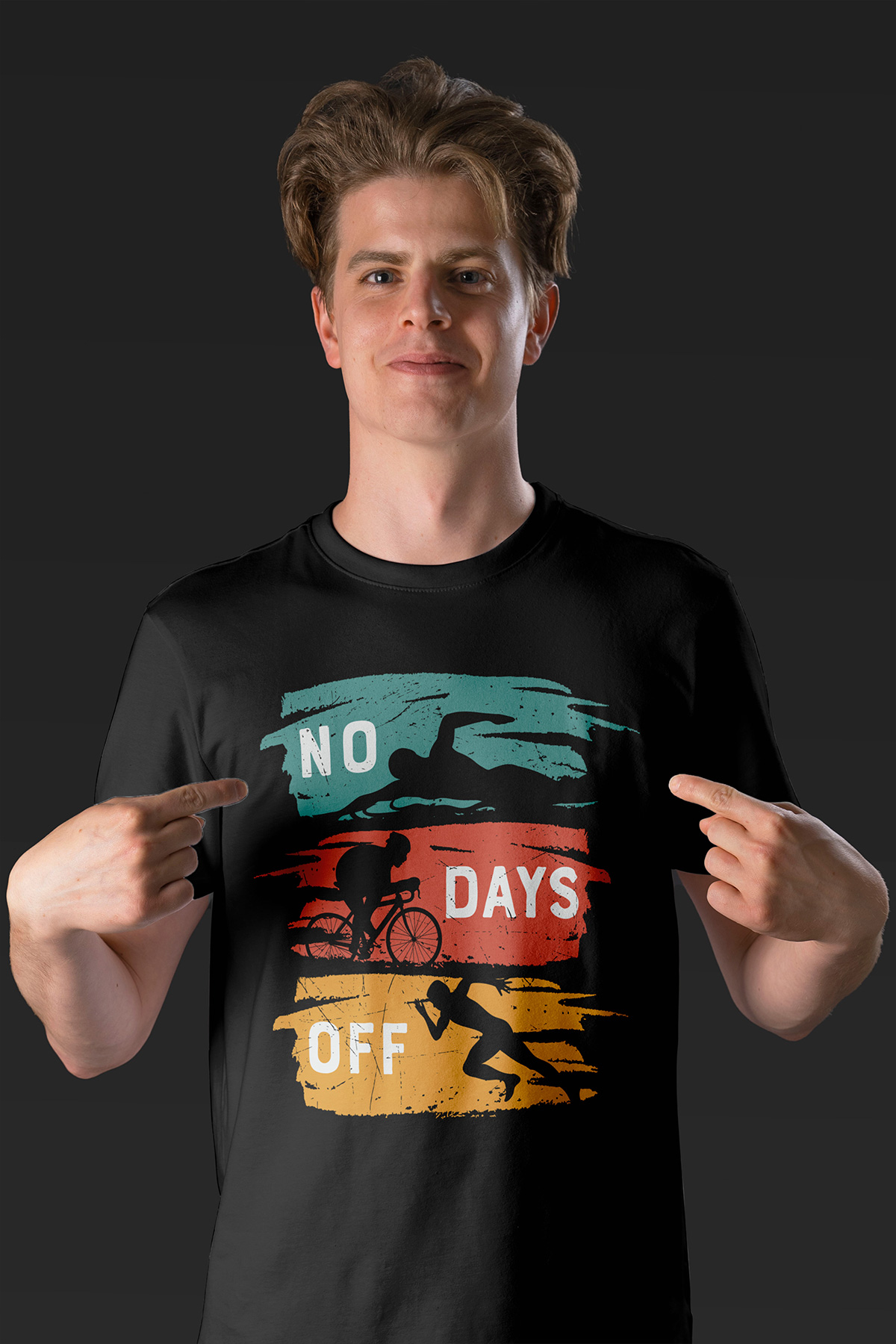 No Days Off: Swim, Ride, Run Relentless